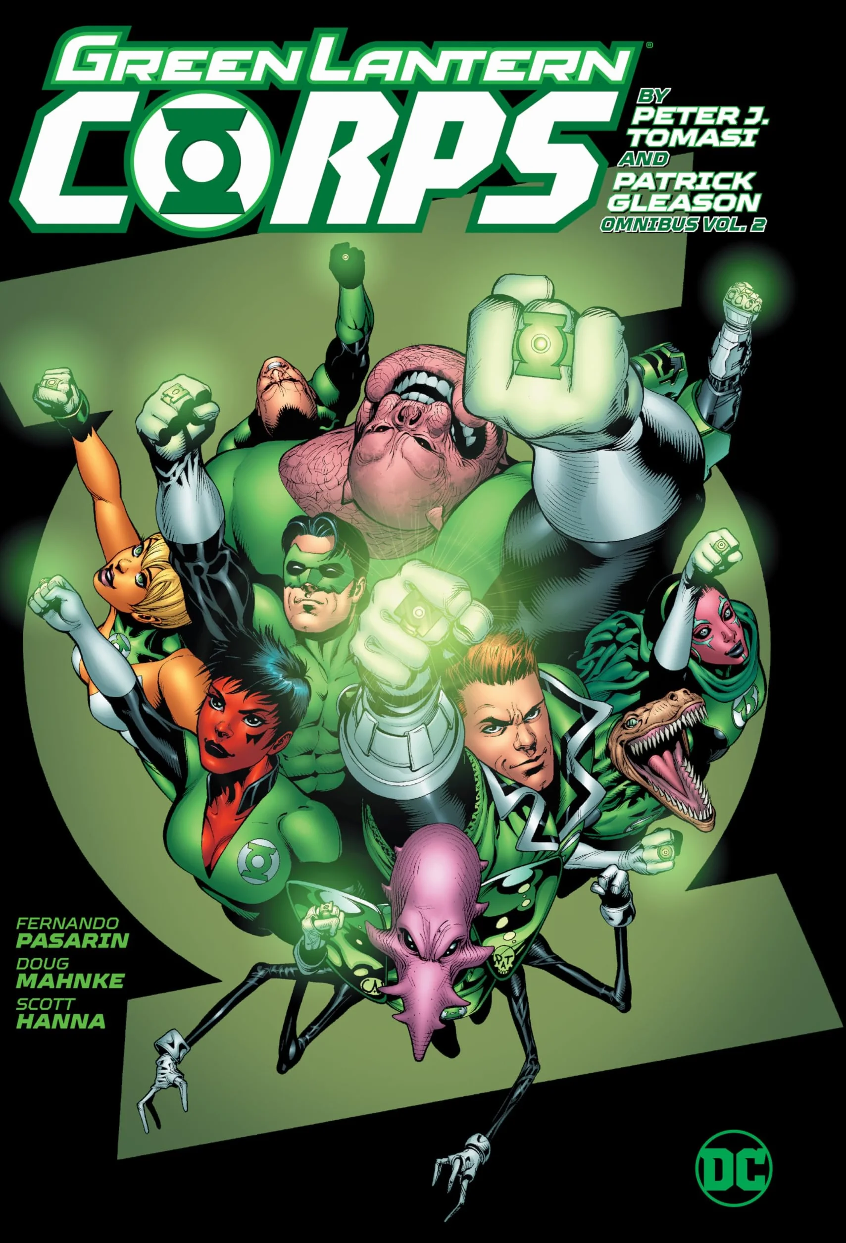 Green Lantern Corps by Peter J. Tomasi and Patrick Gleason Omnibus Vol. 2