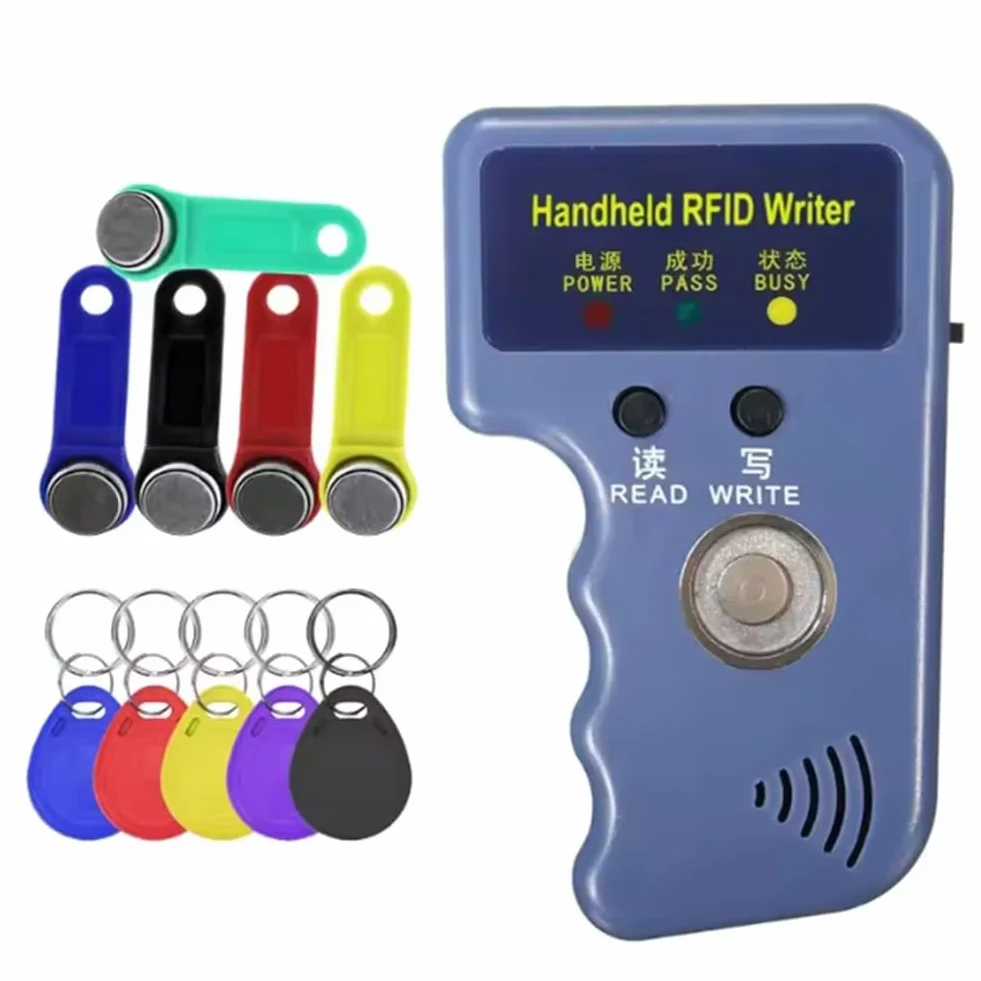 Czytnik RFID I-Button RW1990 125 kHz T5577 EM4305 CET5200 TM karty chipowe