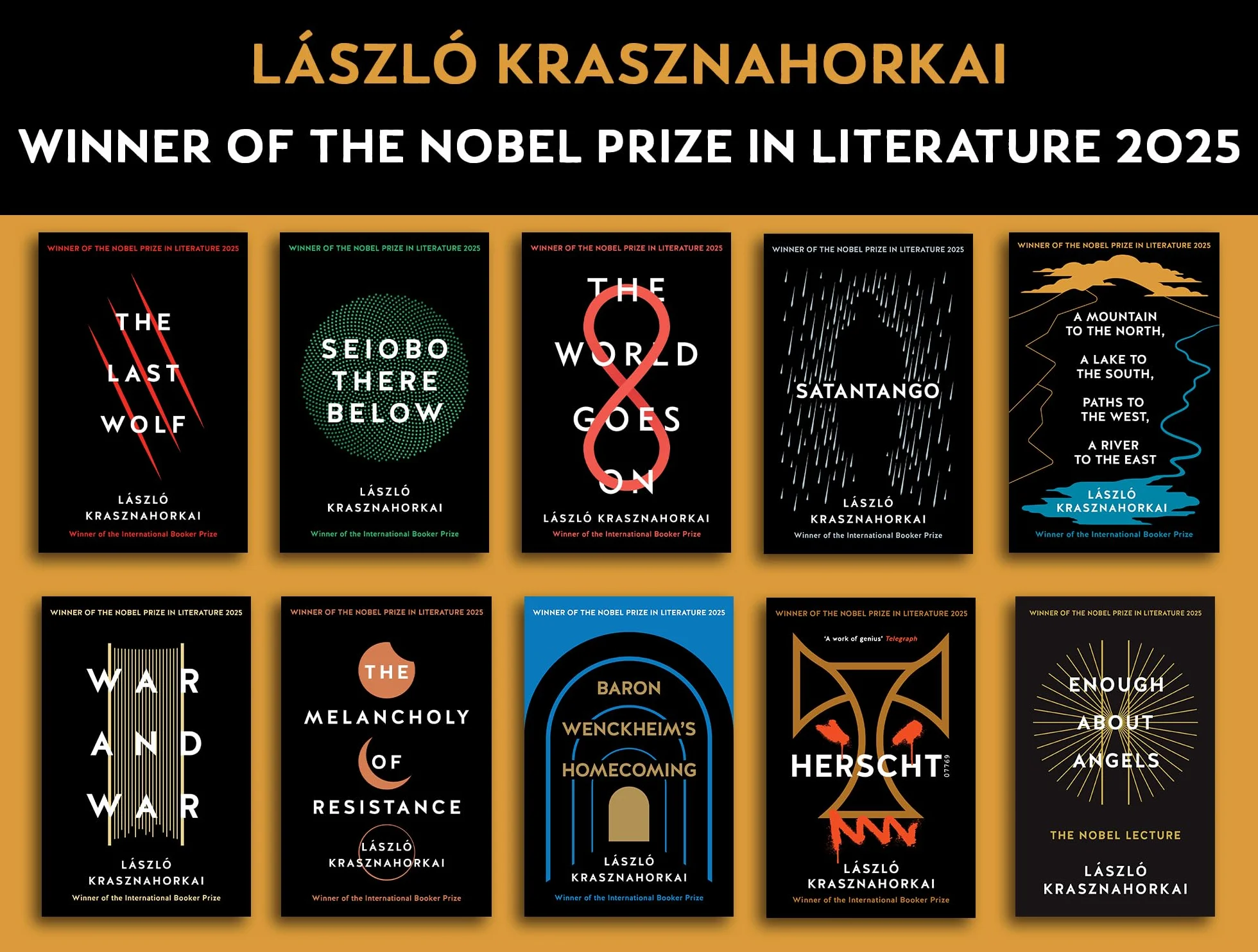 War and War: Winner of the Nobel Prize in Literature 2025