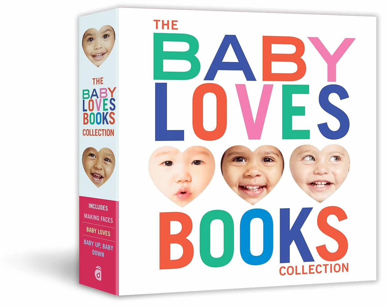 Baby Loves Books Box Set: Making Faces, Baby Loves, Baby Up, Baby Down