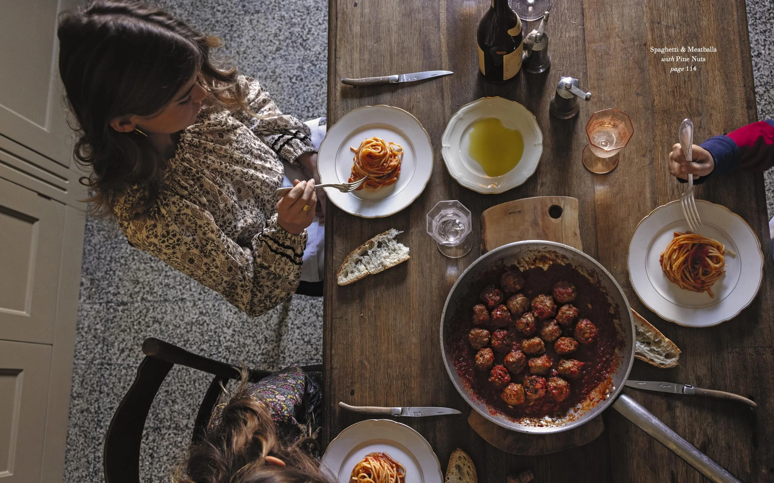 A Kitchen in Italy /anglais: A Year of Family Meals and Celebrations from Our Home