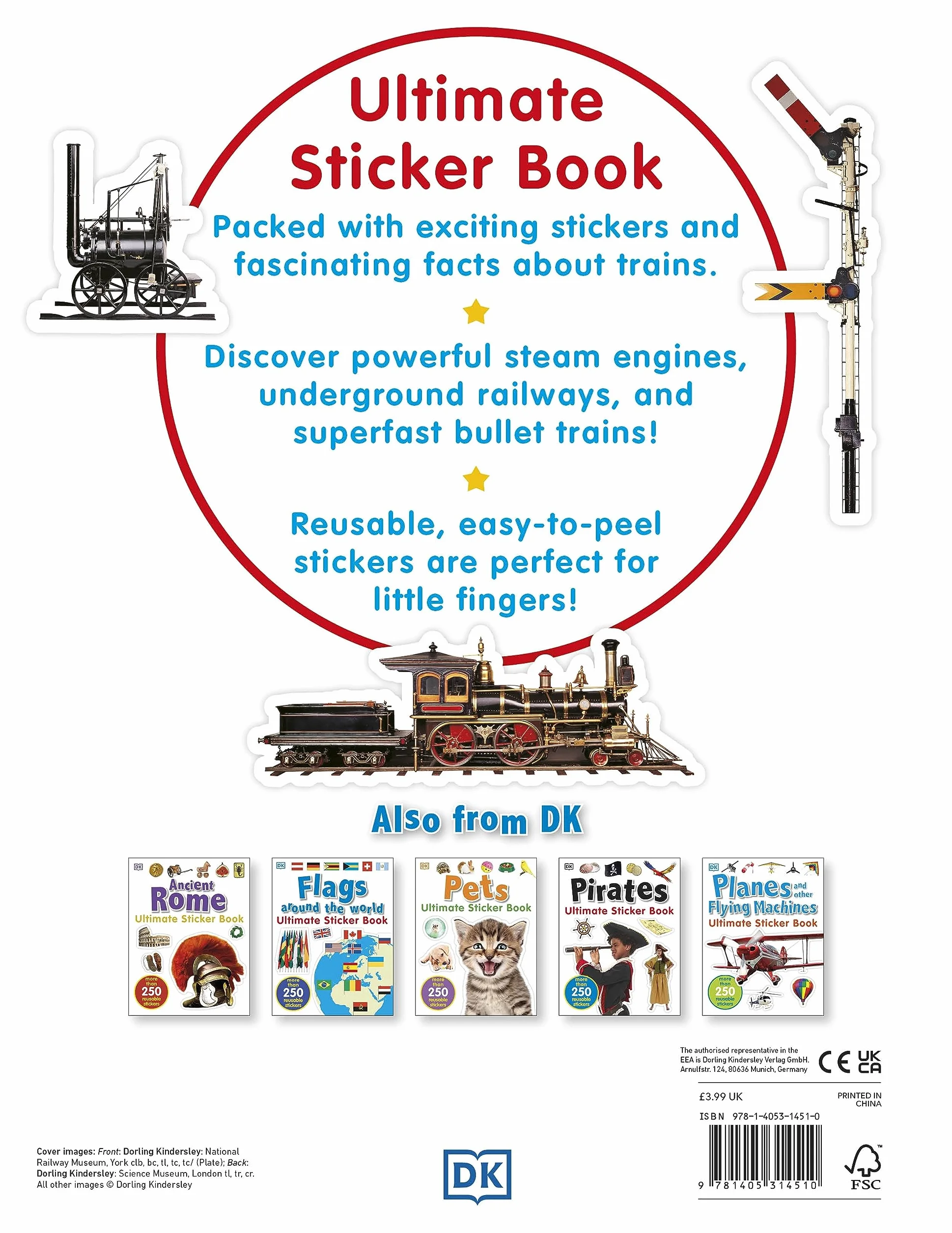 Train Ultimate Sticker Book