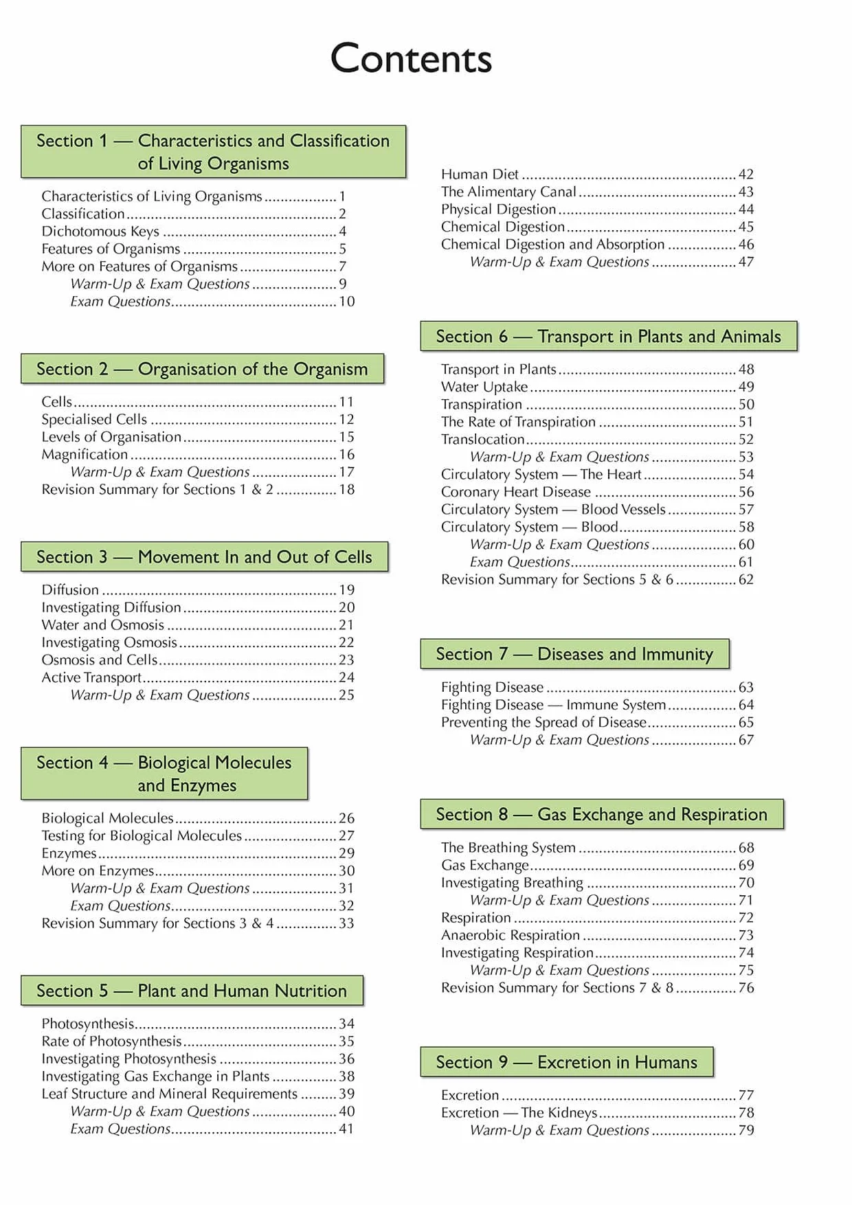 Cambridge International GCSE Biology Complete Revision & Practice