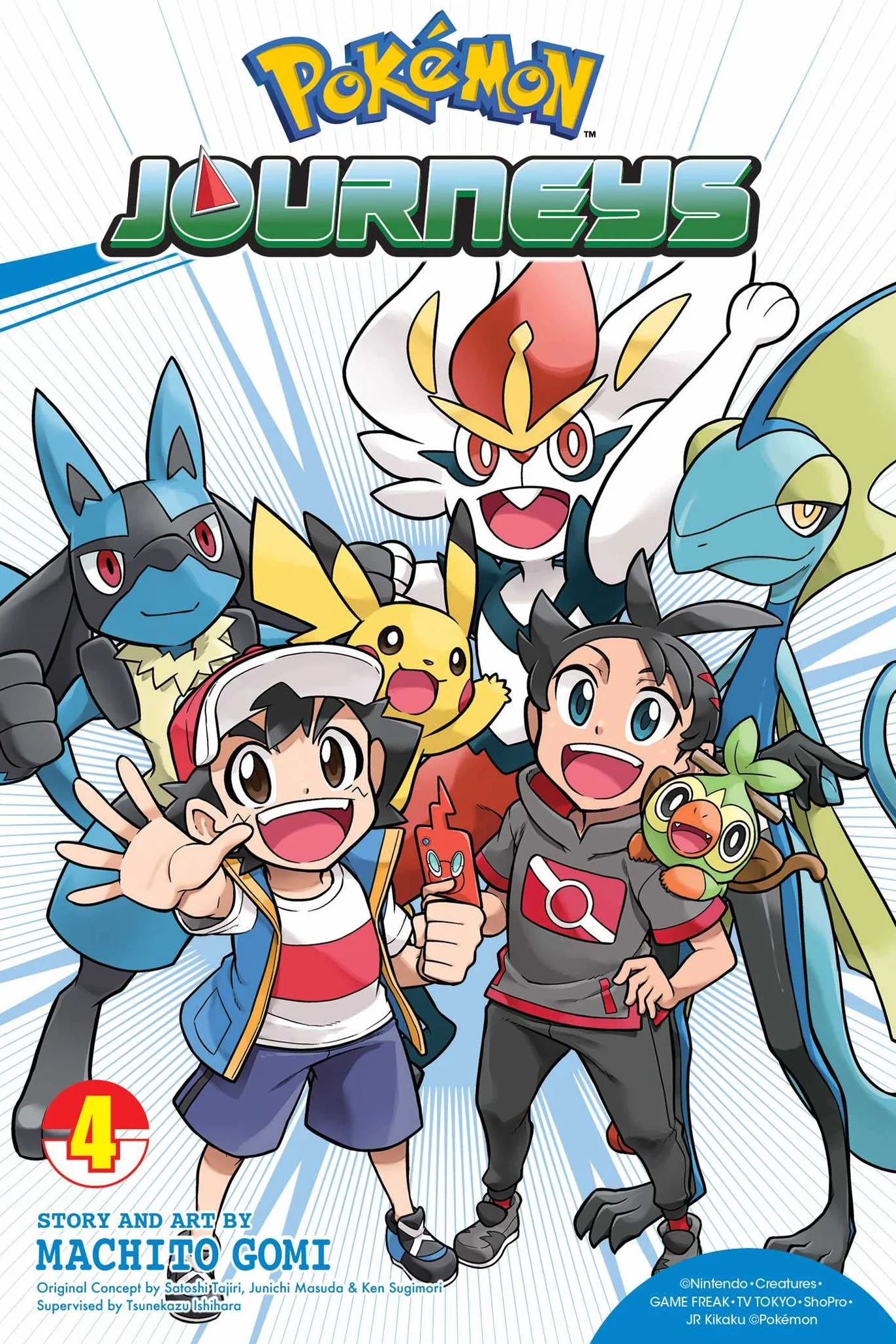 Pokémon Journeys, Vol. 4: Volume 4