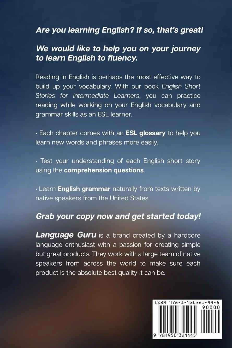 English Short Stories for Intermediate Learners: Learn English and Build Your Vocabulary the Fun and Easy Way