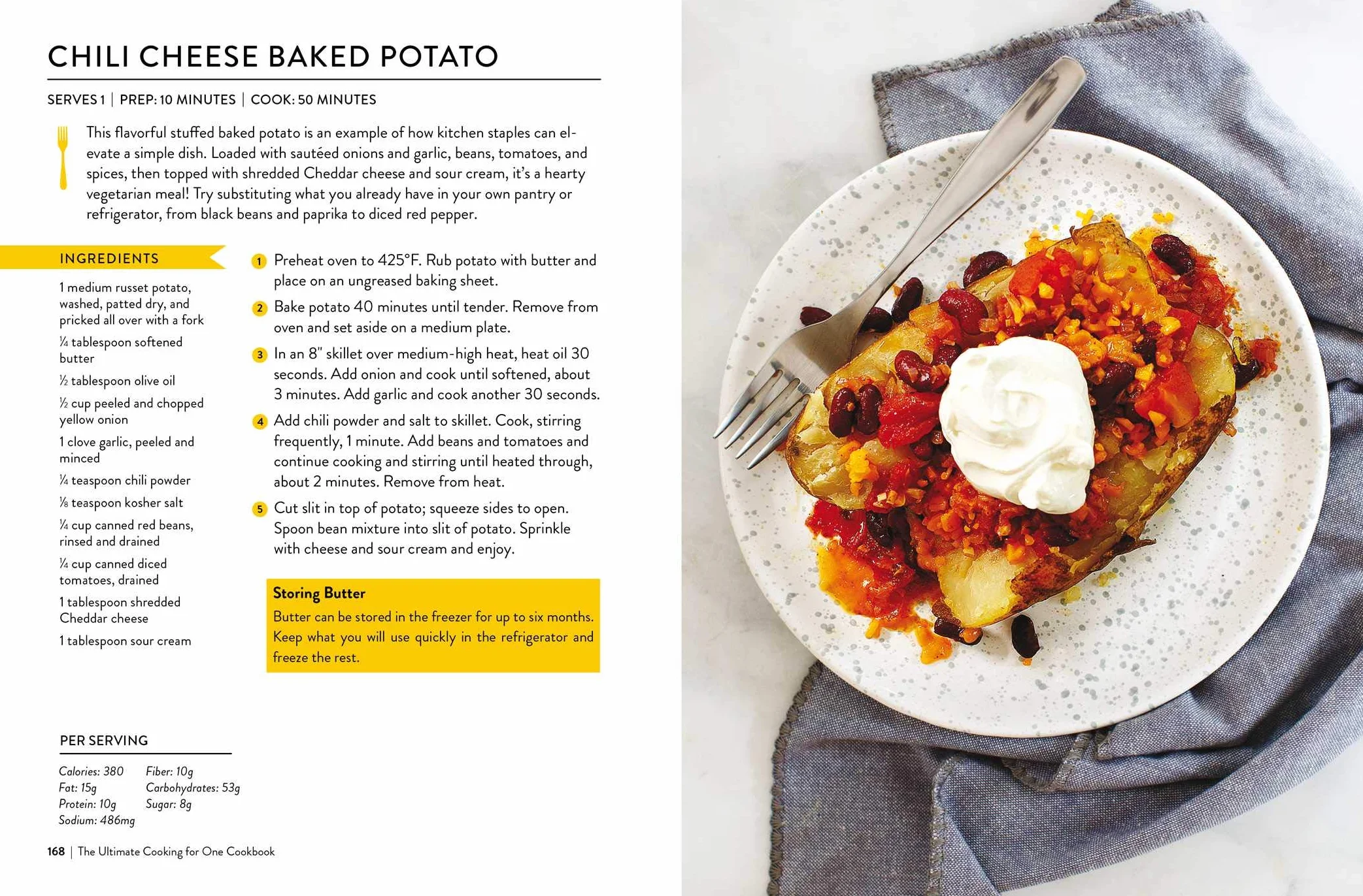 The Ultimate Cooking for One Cookbook: 175 Super Easy Recipes