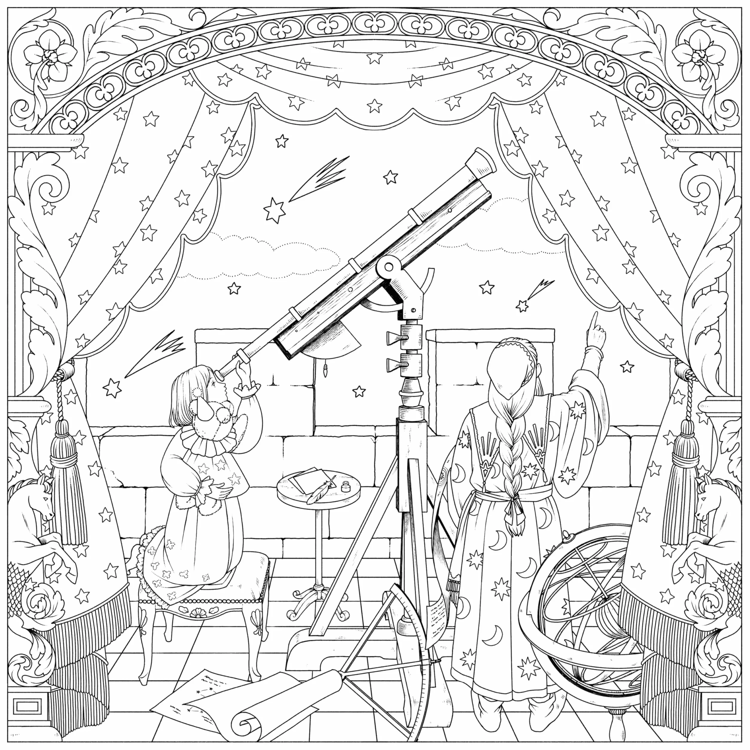 Garden of Dreams: A Magical World of Make Believe to Color