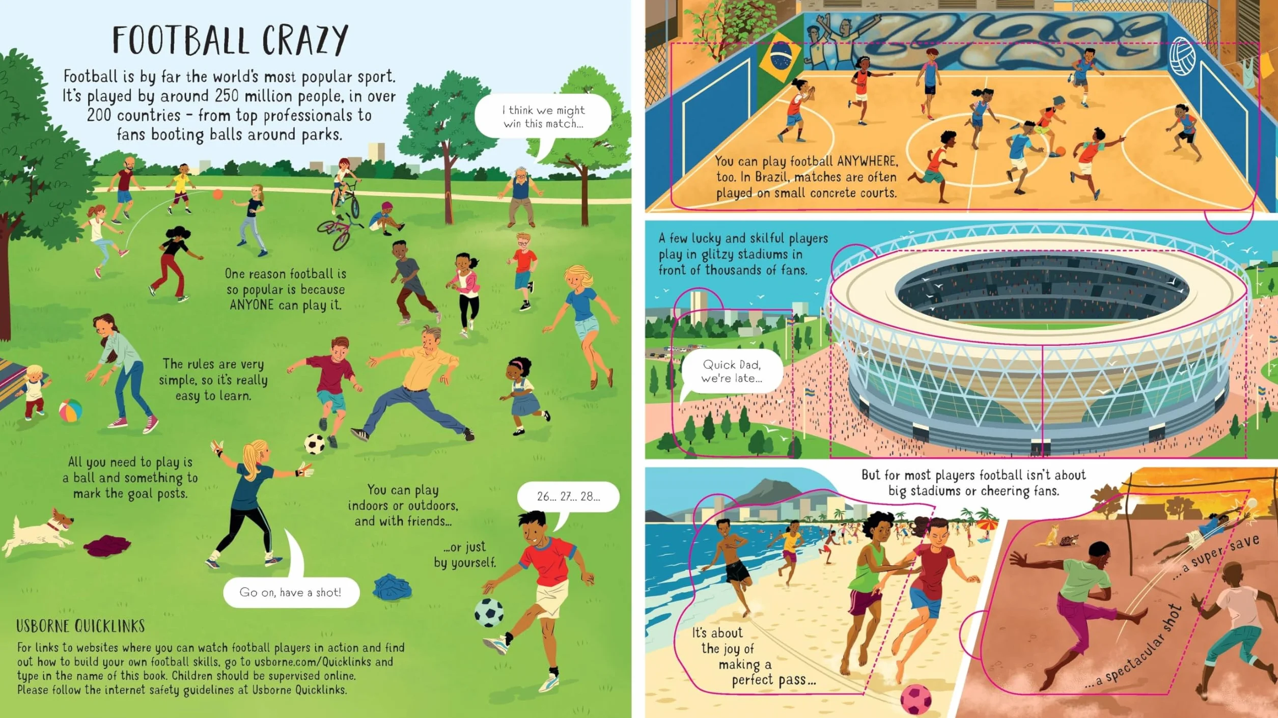 Look Inside Football