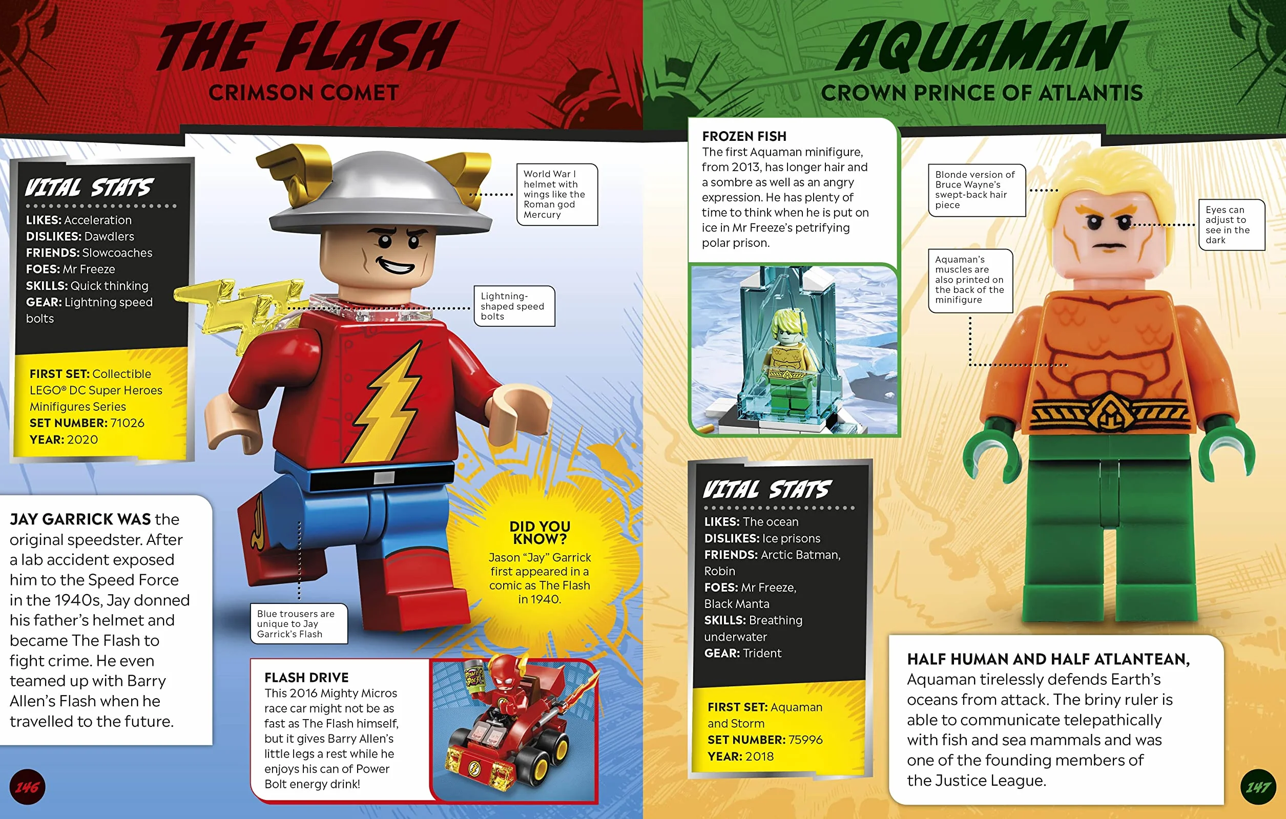 LEGO DC Character Encyclopedia New Edition: With Exclusive LEGO DC Minifigure
