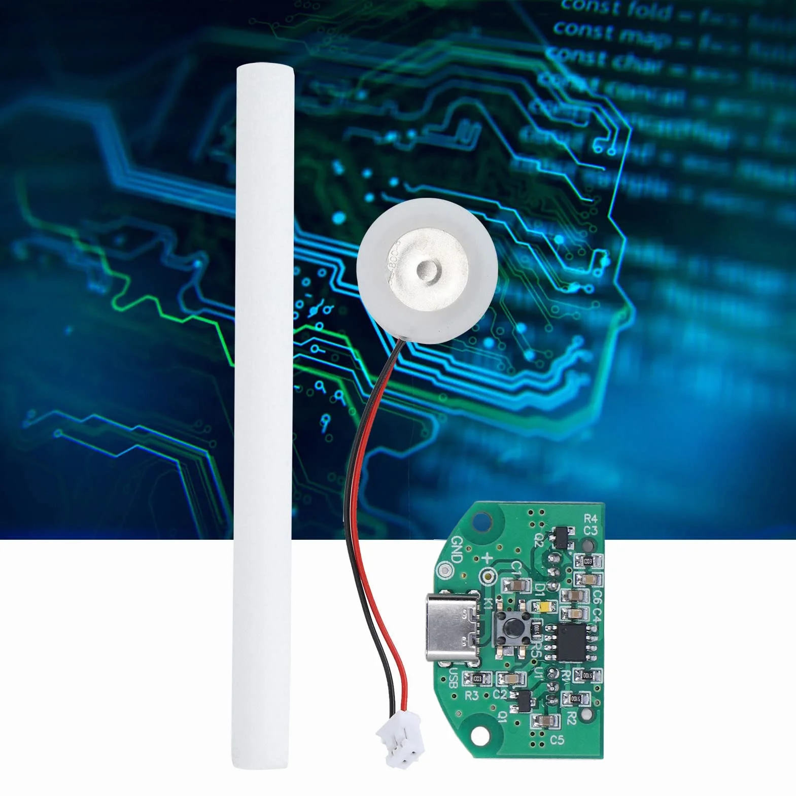 Płytka Atomizująca Podwójny Przełącznik Rozpylający 740 Otworów 5μm Mikroporowaty Atomizer 5V USB