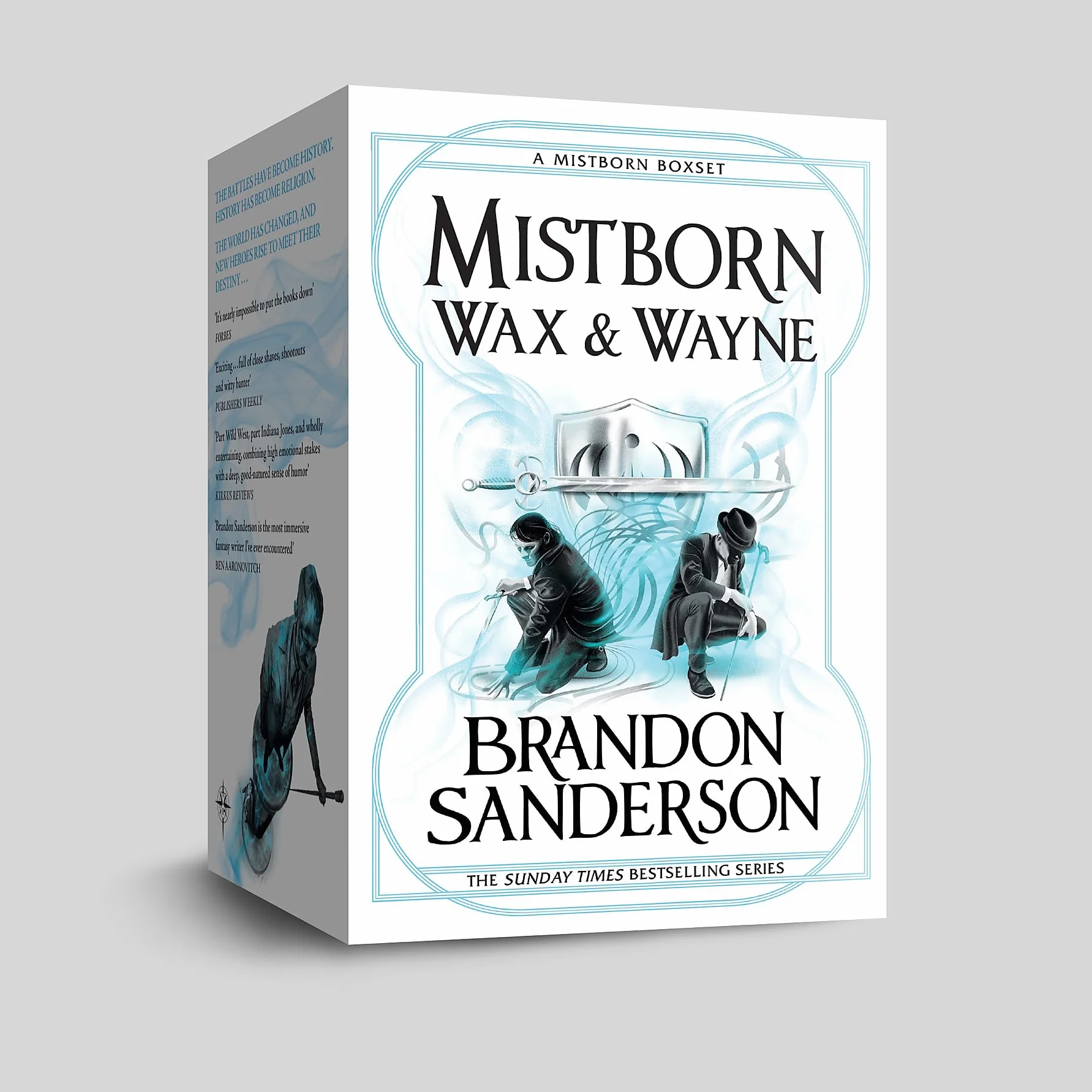Mistborn Quartet Boxed Set: The Alloy of Law, Shadows of Self, The Bands of Mourning, The Lost Metal: 1-4