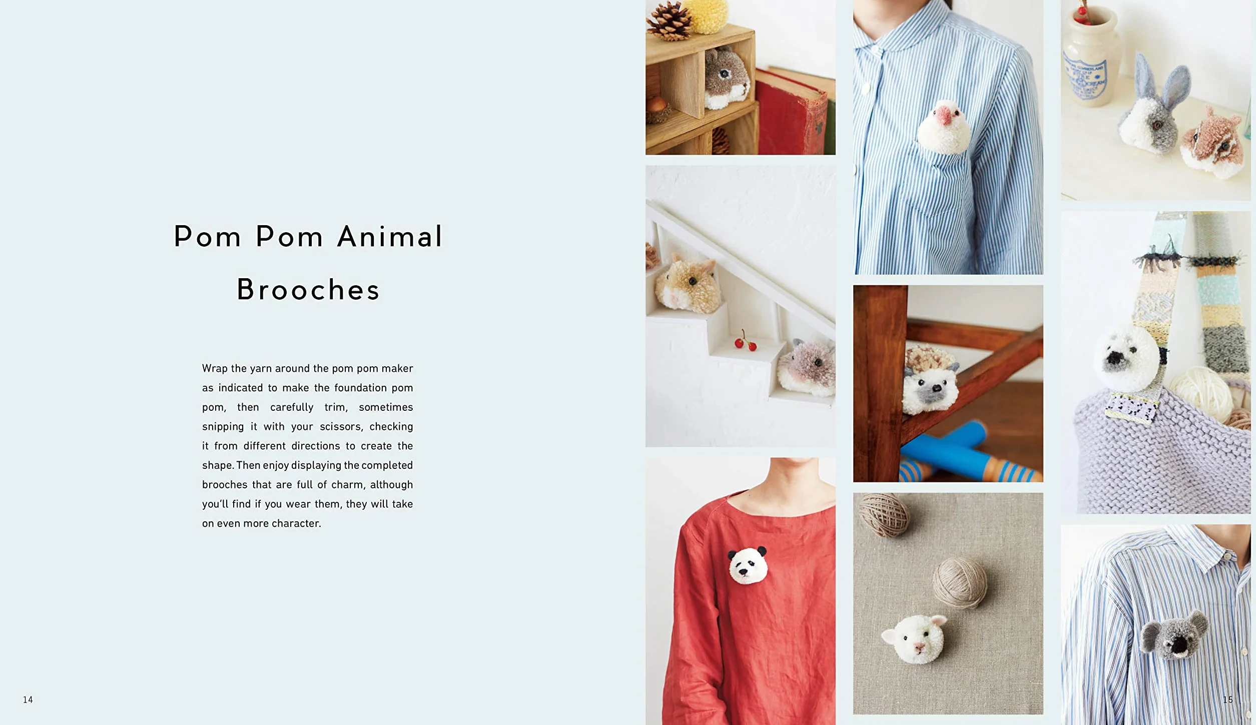 POM POM Animals: 45 Easy Wool Projects