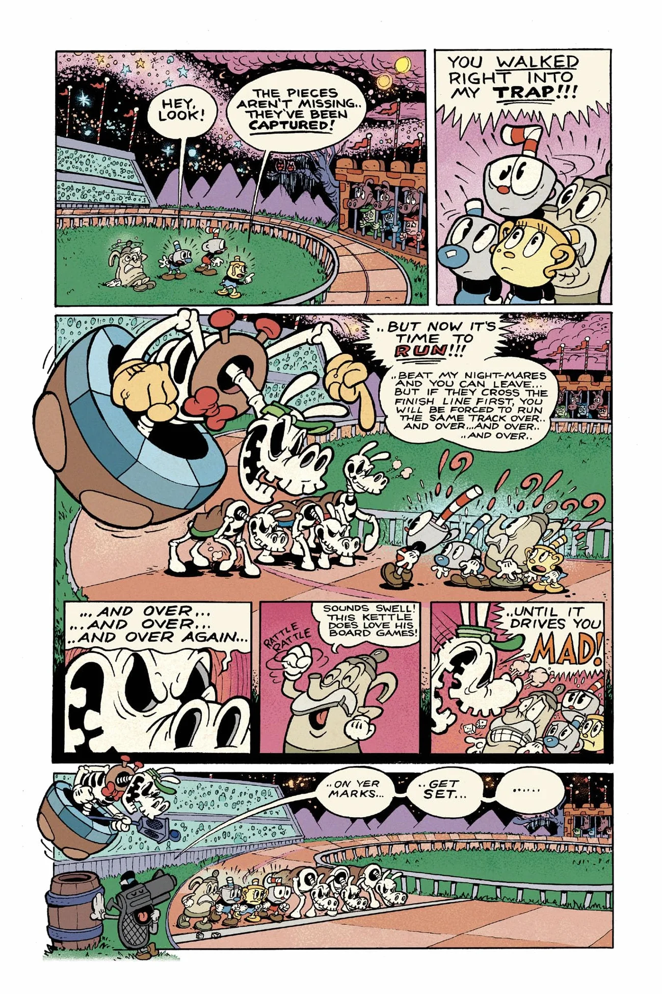 Cuphead Volume 3: Colorful Crack-Ups & Chaos