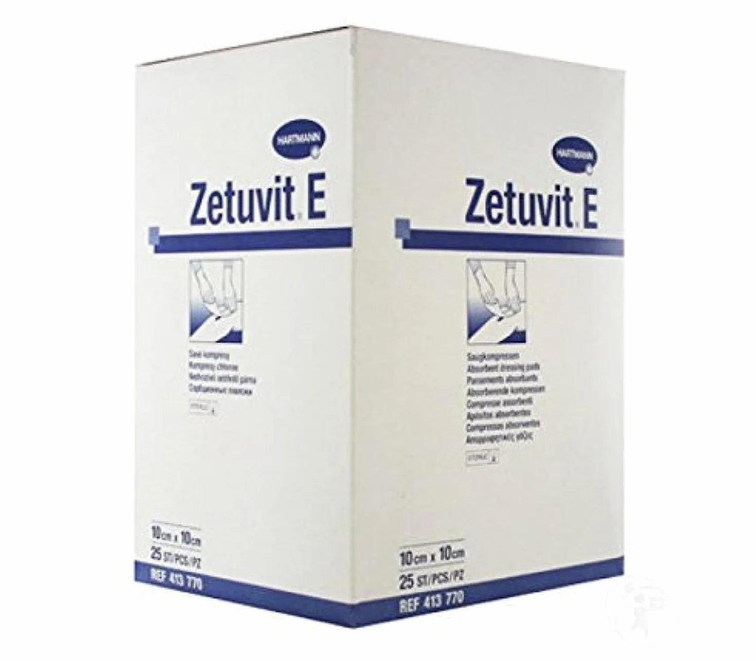 Hartmann Zetuvit E Sterile Absorbent Dressing Pads 10cm x 10cm