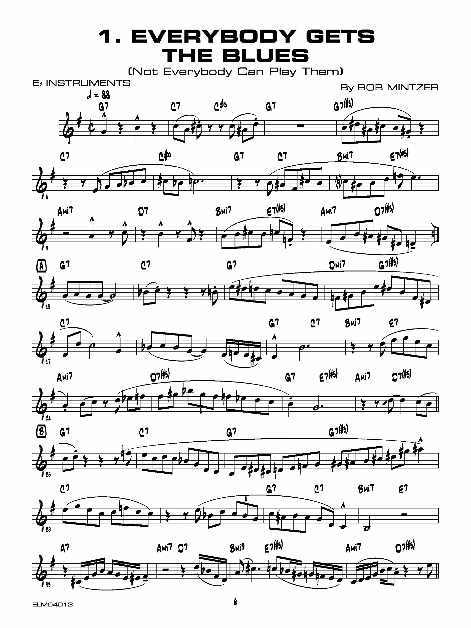 12 Contemporary Jazz Etudes: E-Flat Instruments (Alto Saxophone, Baritone Saxophone), Book & CD: Eb Instruments, Alto Sax, Baritone Sax