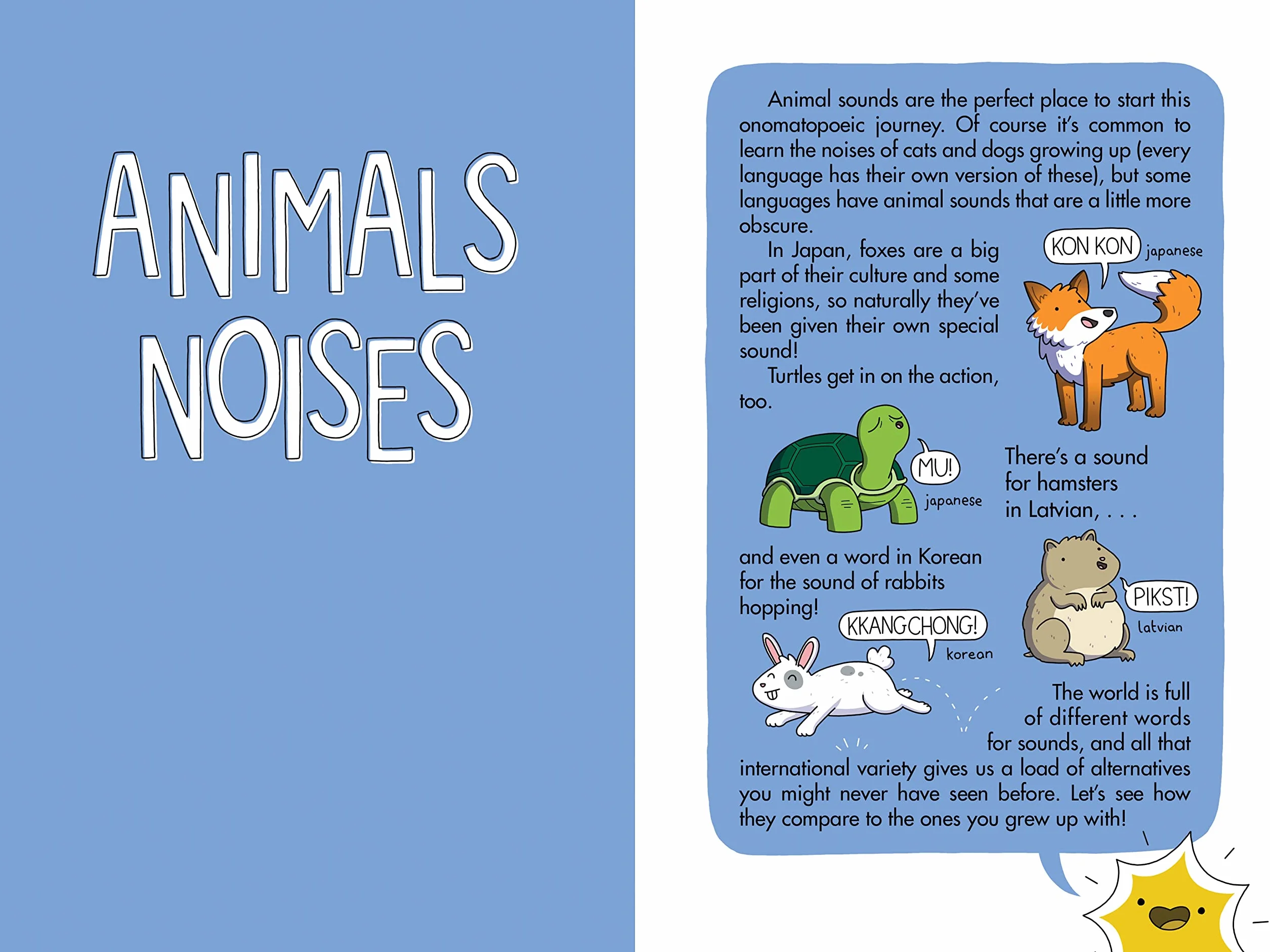 Sounds All Around: A Guide to Onomatopoeias Around the World