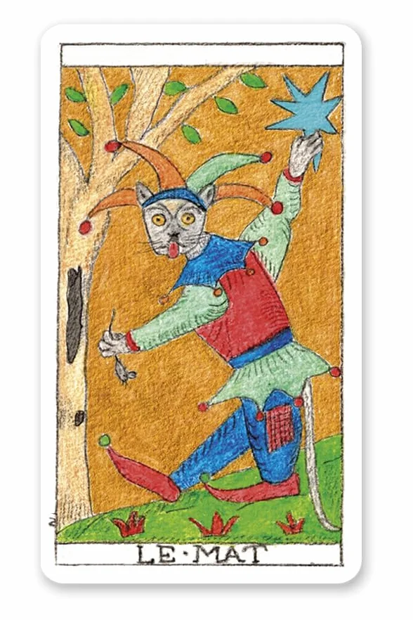 Modiano Amanuensi Madieval Cat Tarot