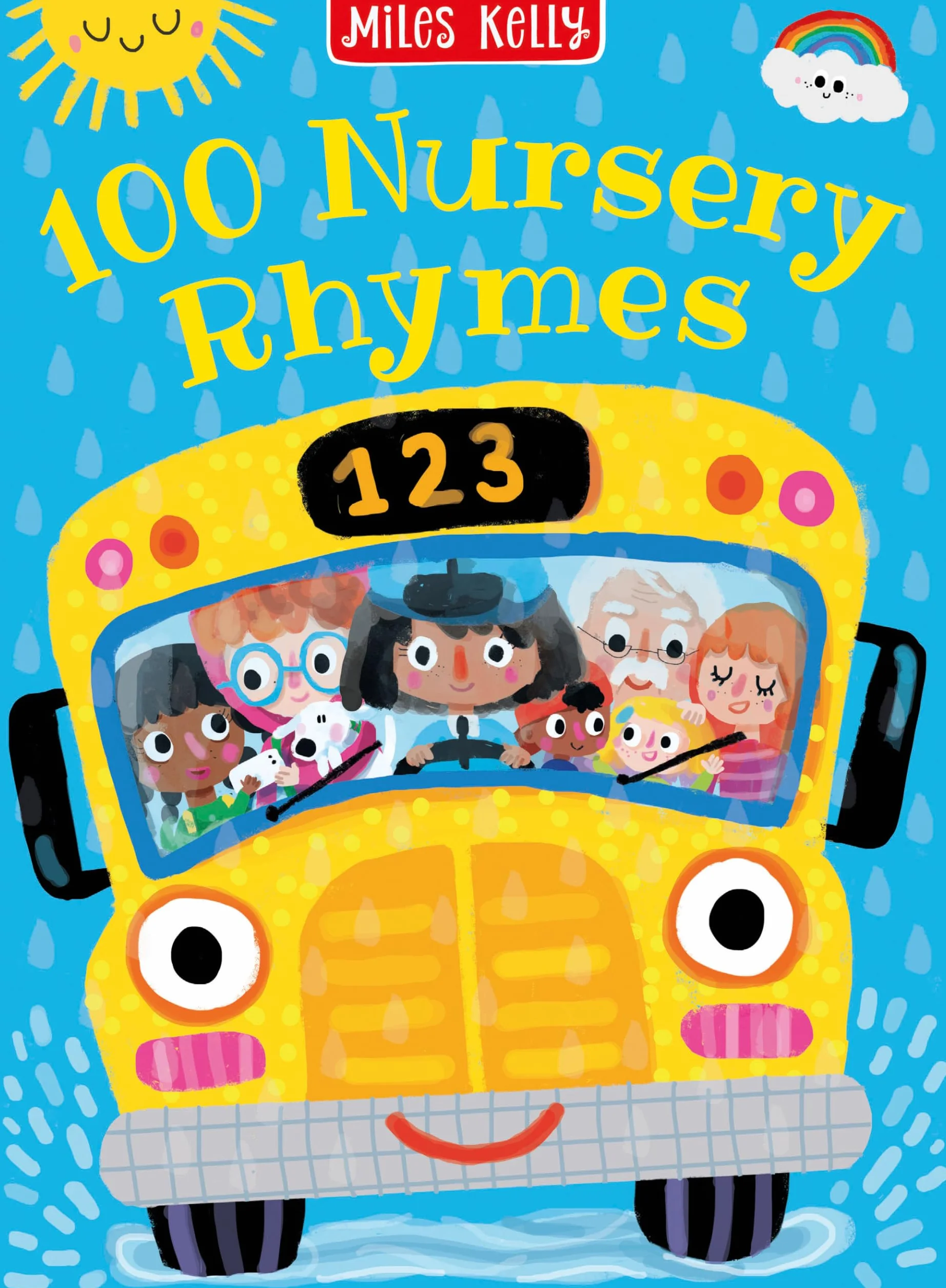 100 Nursery Rhymes: Illustrated Hardback Book of Children's Stories & Songs