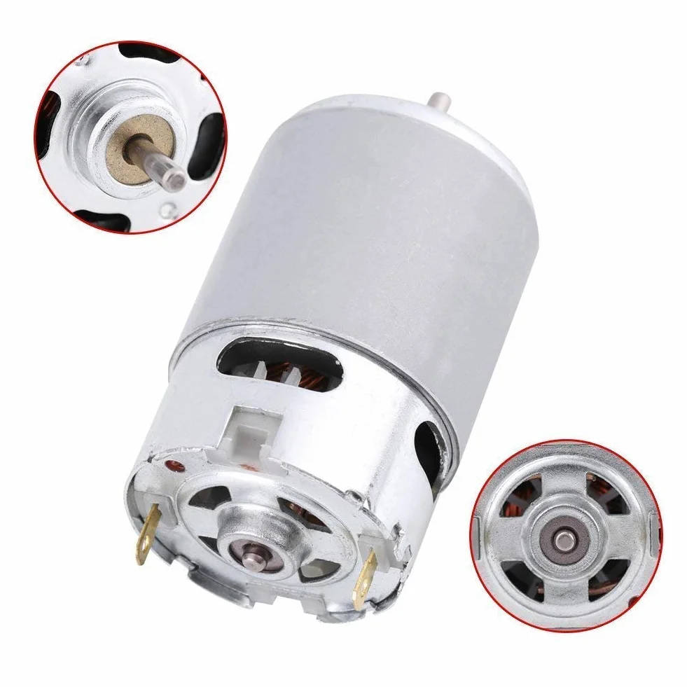 Mikrosilnik RS-550 DC 12V 5800 RPM do wiertarek bezprzewodowych