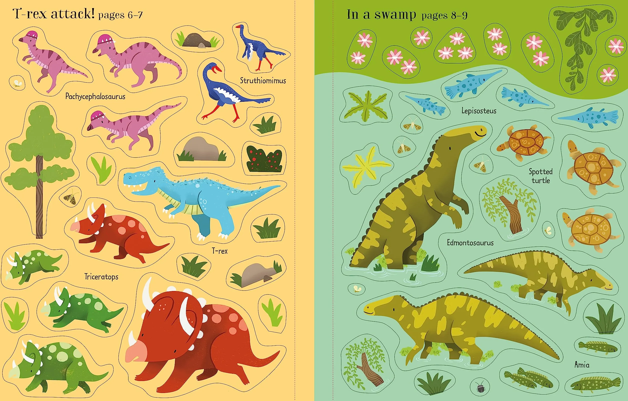 First Sticker Book Dinosaurs (First Sticker Books): 1