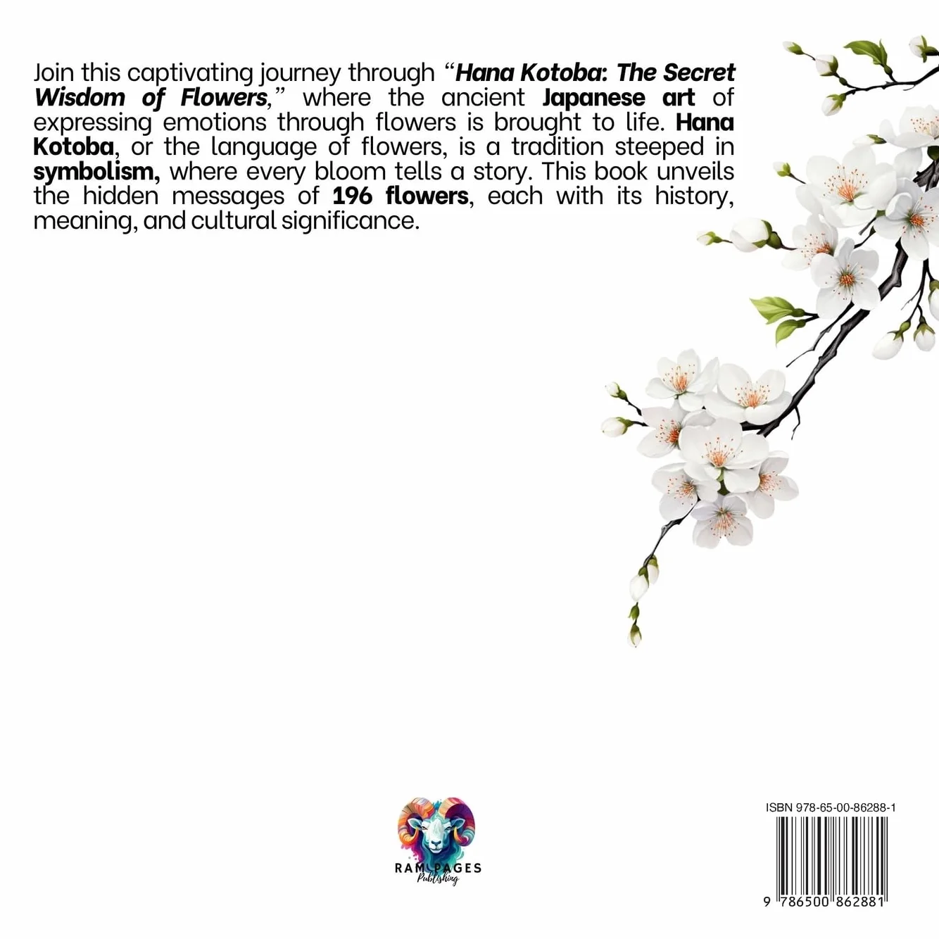 Hana Kotoba: The Secret Wisdom of Flowers - Illustrated Floriography Book with Meanings of Flowers