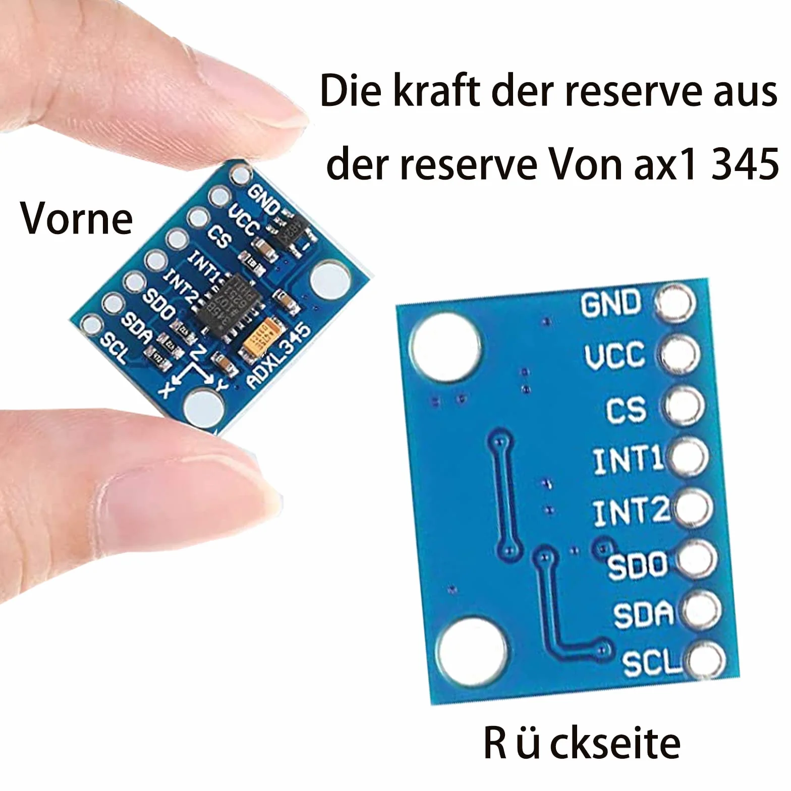 ADXL345 3-osiowy cyfrowy czujnik przyspieszenia moduł Arduino Raspberry Pi