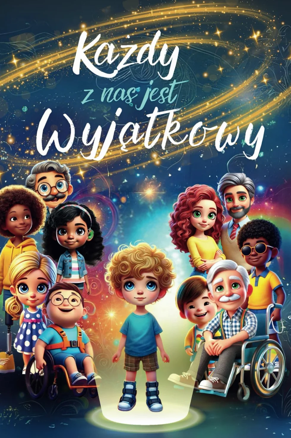 Każdy z nas jest Wyjątkowy: Inspirujące opowiadanie o wyjątkowości, akceptacji i wierze w siebie. Książka do czytania na głos dla dzieci