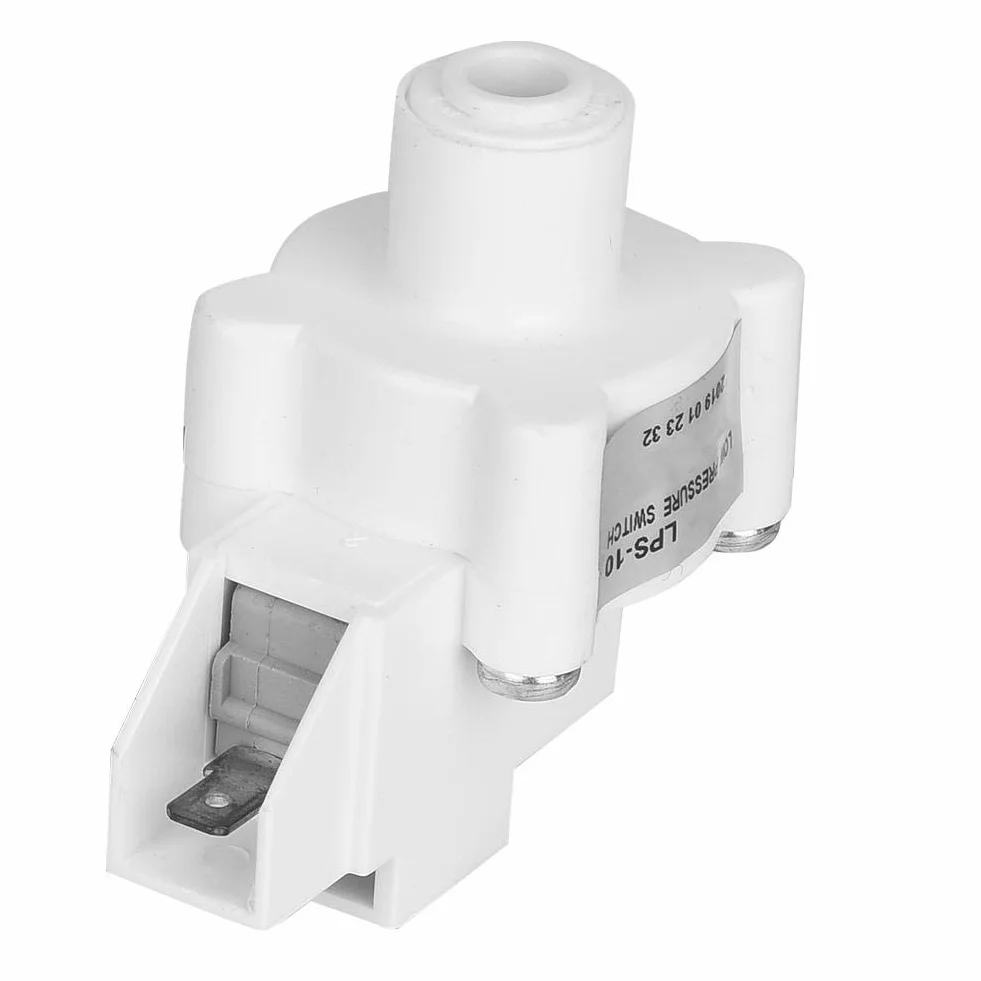 Przełącznik niskiego ciśnienia 1/4" DC 24 V do pompy RO odwrócona osmoza 0,01 MPa