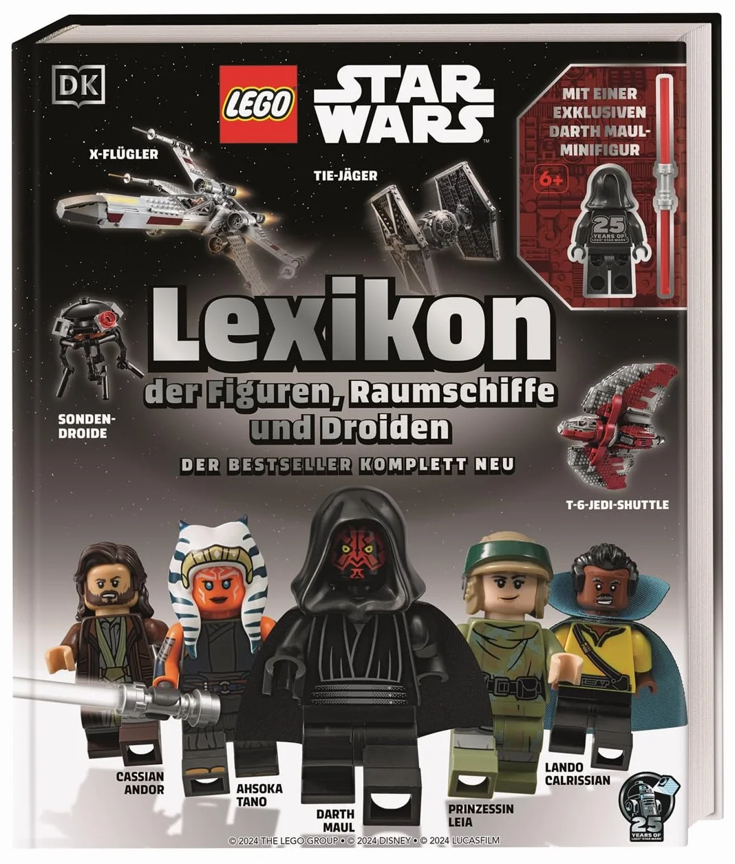 LEGO® Star Wars(TM) Lexikon der Figuren, Raumschiffe und Droiden: Der Bestseller komplett neu. Mit einer exklusiven Star Wars-Minifigur. Das Buch zu 25 Jahre LEGO® Star Wars(TM)