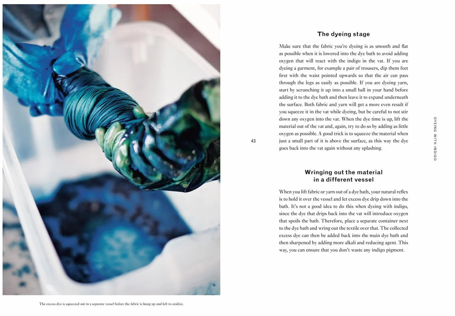 Indigo: An inspiring handbook for mastering the art of natural indigo dye and textile crafts