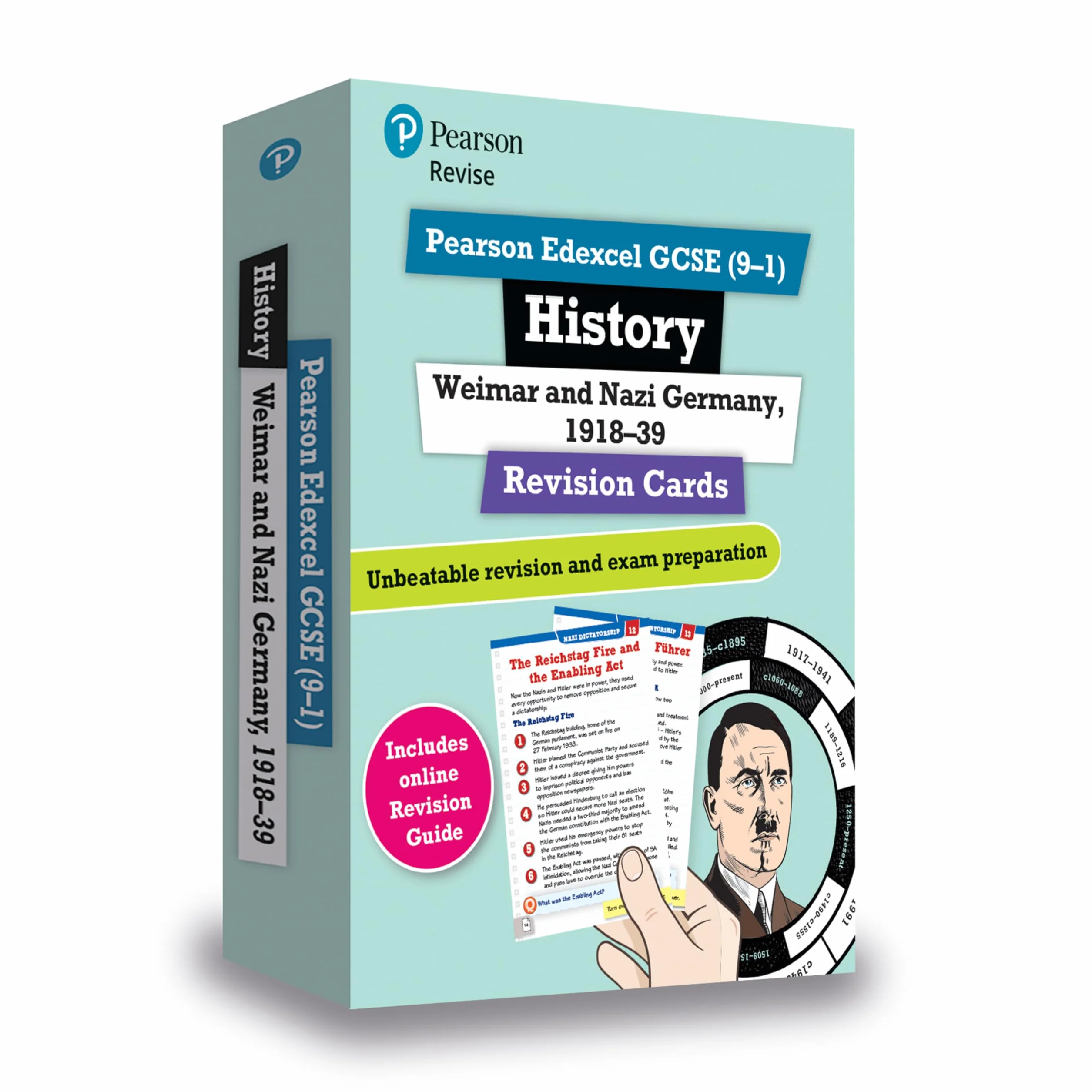 Revise Edexcel GCSE (9-1) History: Weimar and Nazi Germany Revision Cards