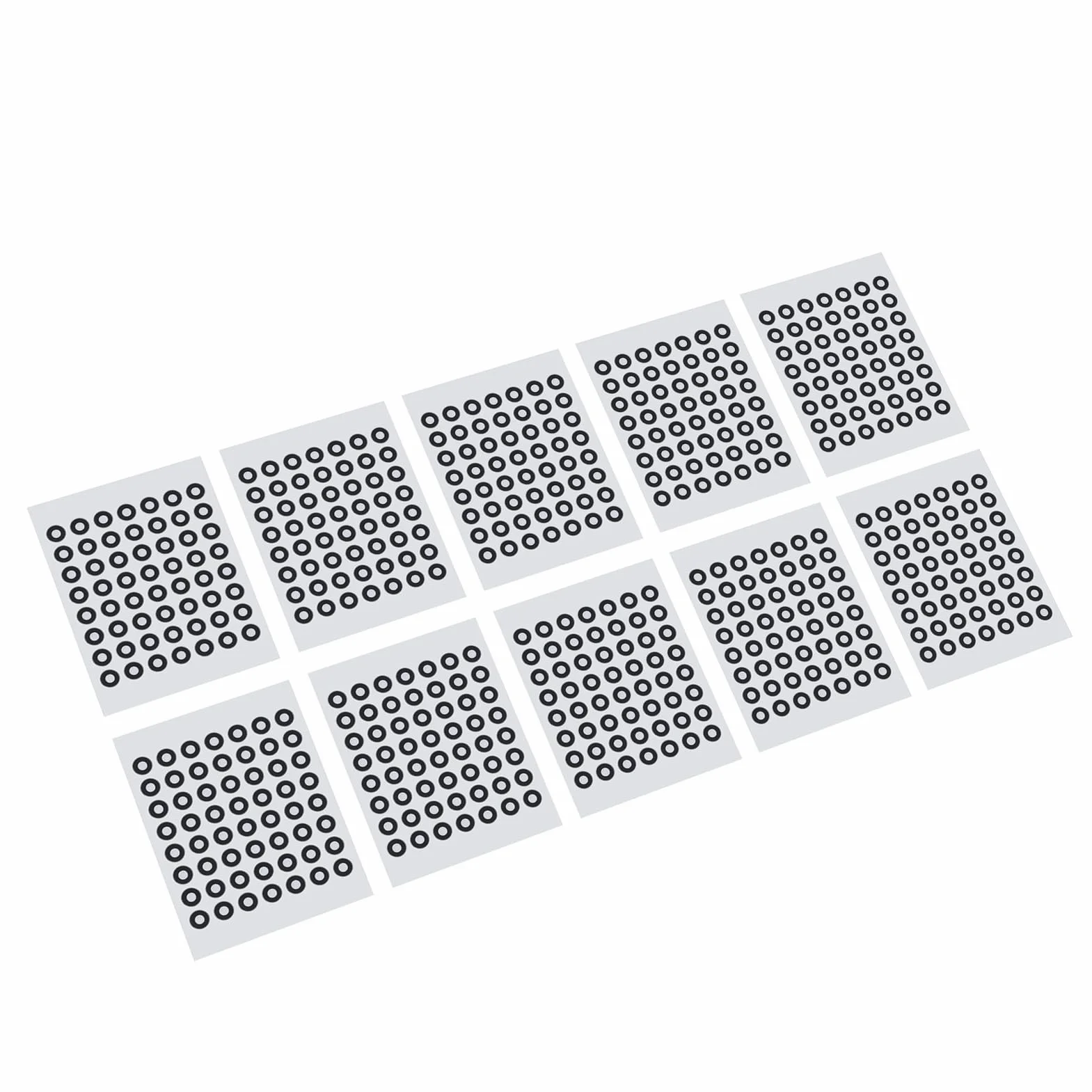 Znaczniki Punktów Odniesienia 3D do Skanowania 3D, Marker 3 Mm, 10 Arkuszy, 560 Punktów
