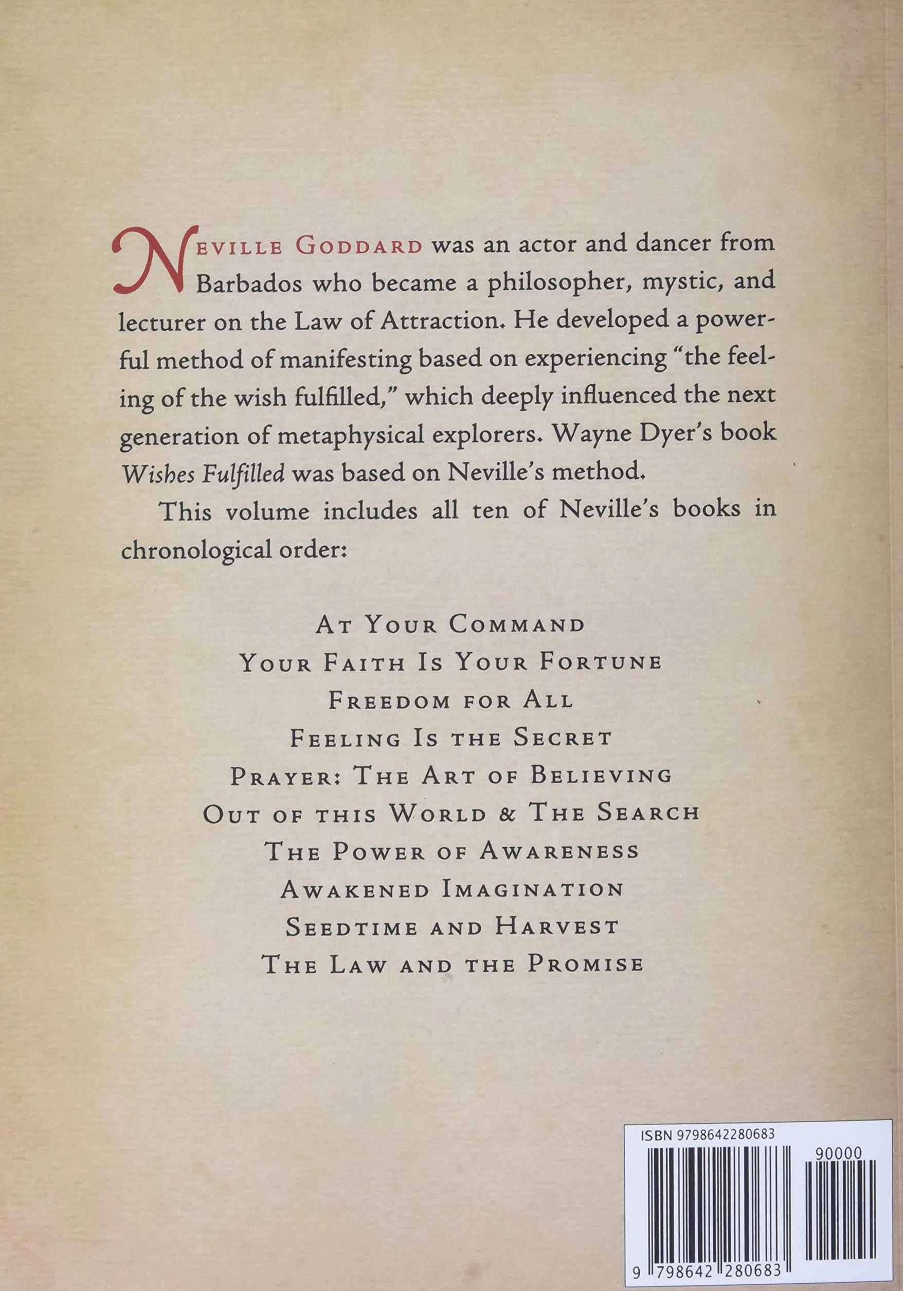 The Neville Collection: All Books by a Modern Master