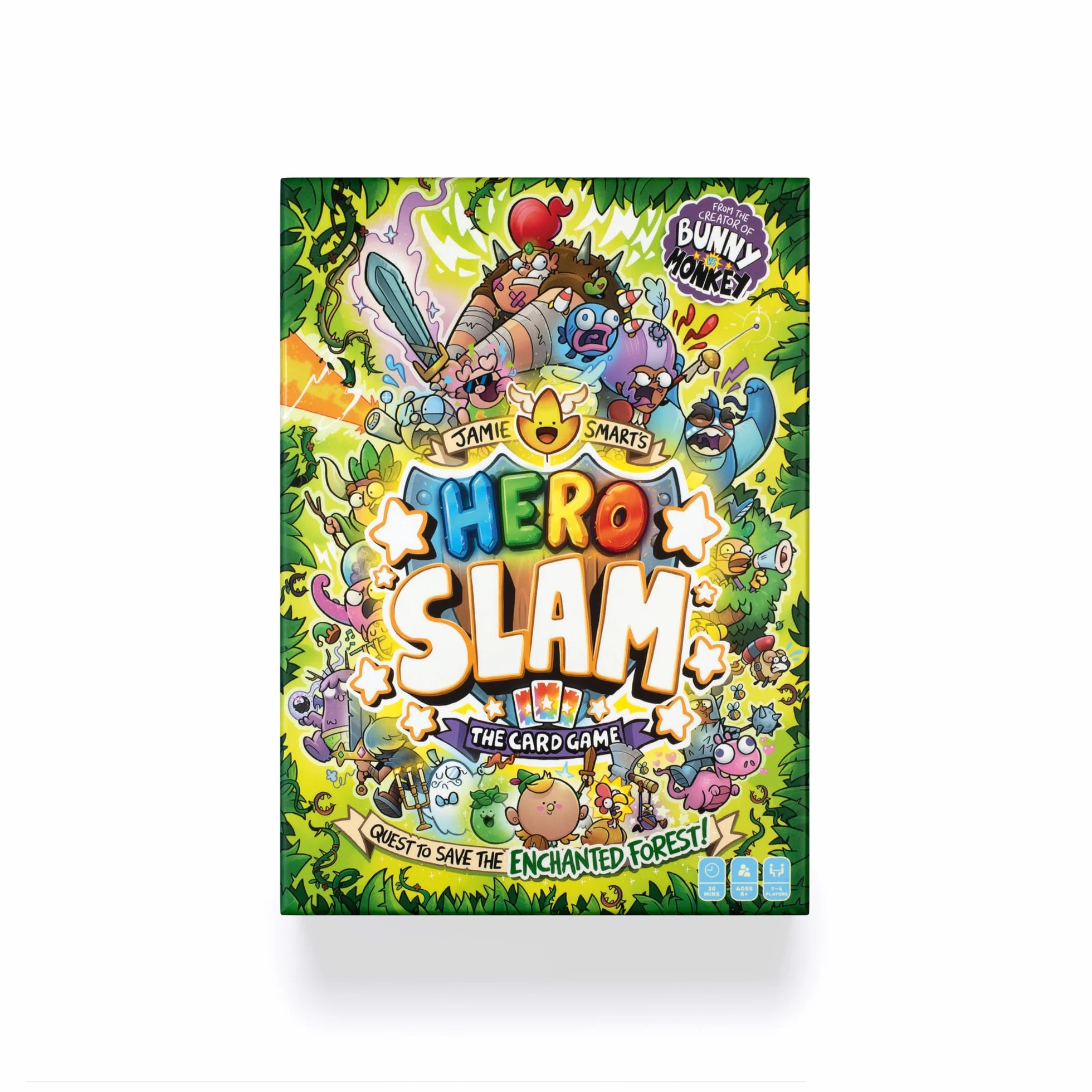 Jamie Smart s Hero Slam /anglais: The brand new game from the no 1 bestselling creator of Bunny vs Monkey