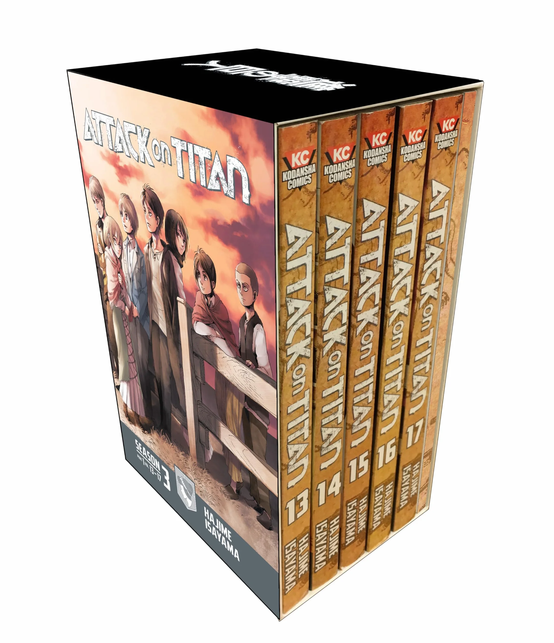 Attack on Titan Season 3 Part 1 Manga Box Set: 4