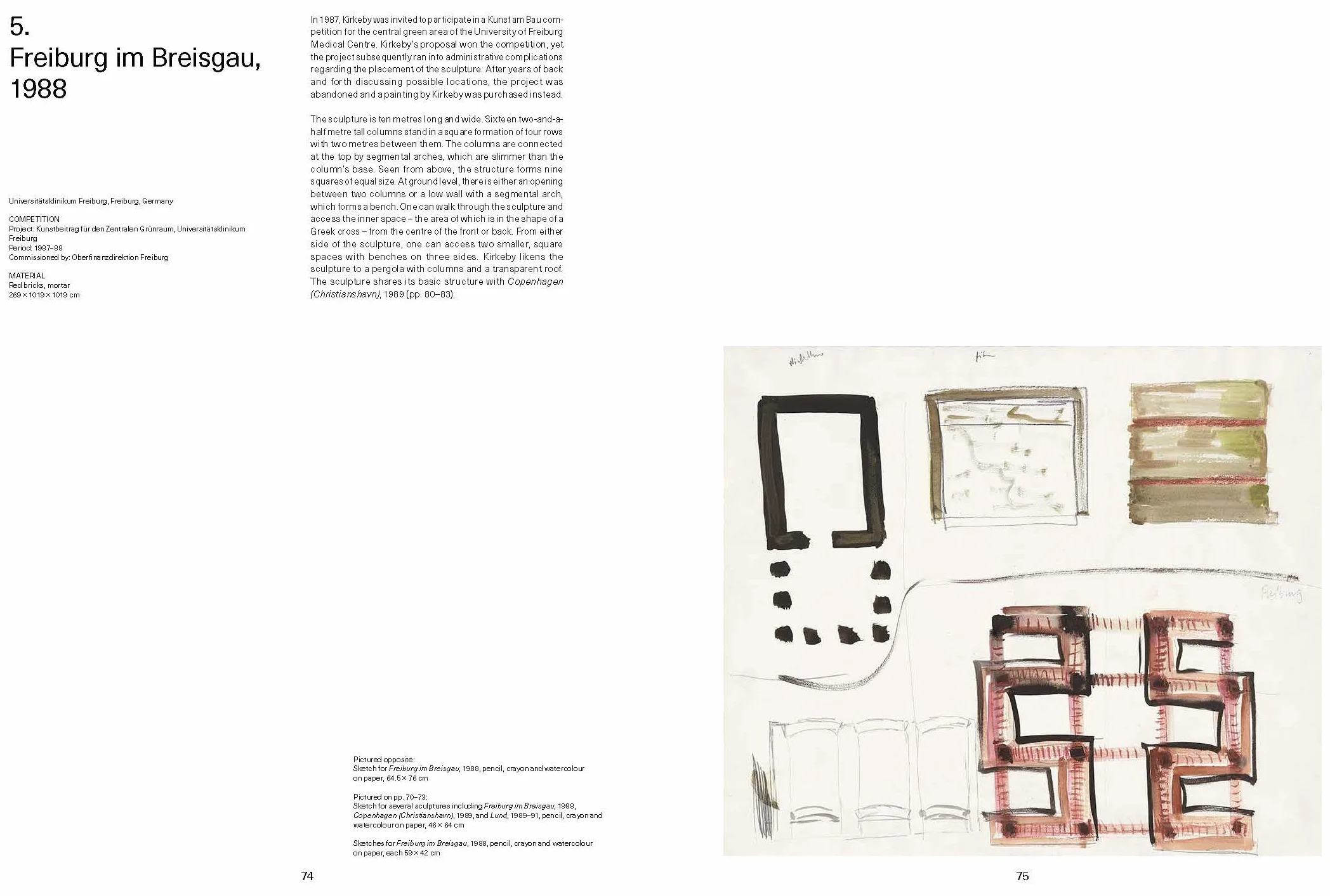 Per Kirkeby: The Complete Bricks: Vol. 2: The Unrealized Projects