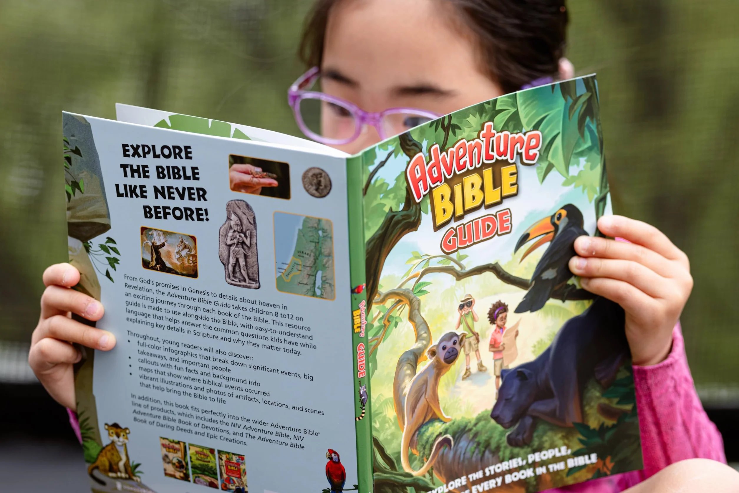 Adventure Bible Guide: Explore the Stories, People, and Places of Every Book in the Bible: An Ideal Companion to the NIV Adventure Bible