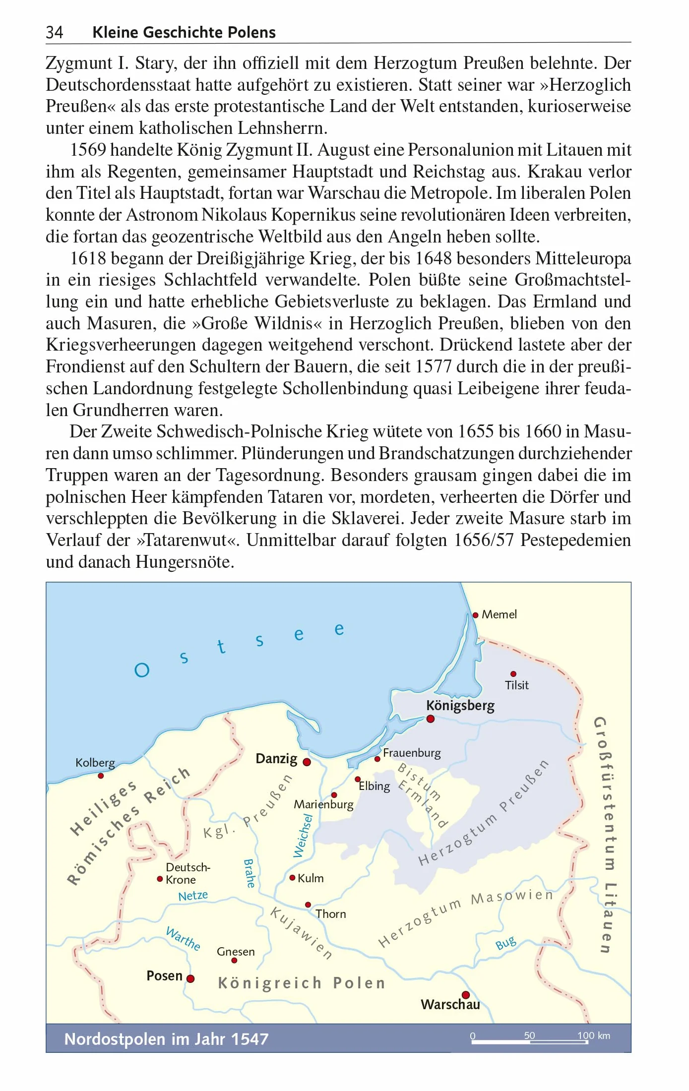 TRESCHER Reiseführer Masuren: Marienburg, Danzig, Thorn