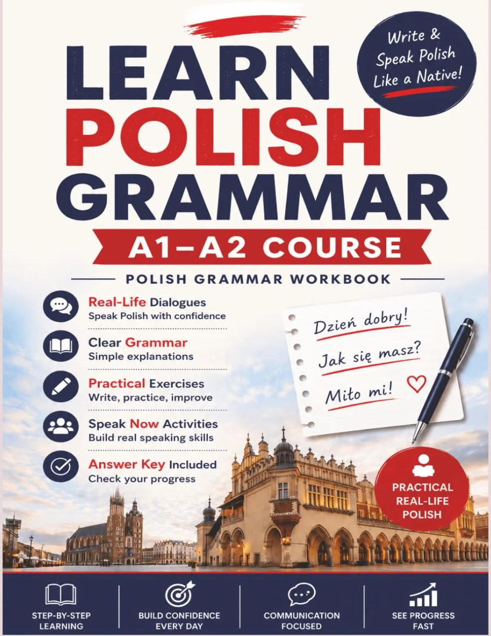Learn Polish Grammar A1-A2 Course Write Speak Polish