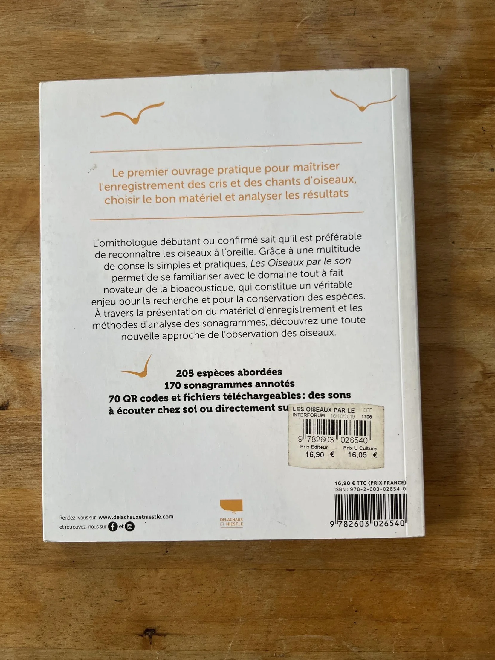 Les oiseaux par le son: Enregistrer - Identifier - Comprendre