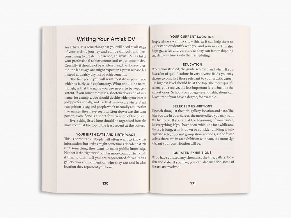 The Artist's Roadmap: Practical Strategies for a Career in Art /anglais