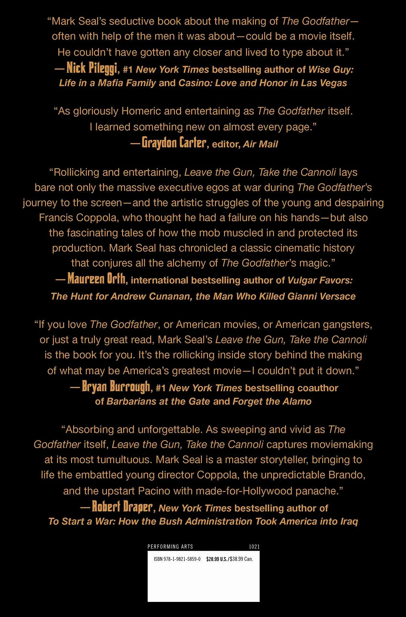 The Godfather Making of: Leave the Gun, Take the Cannoli Epic Story