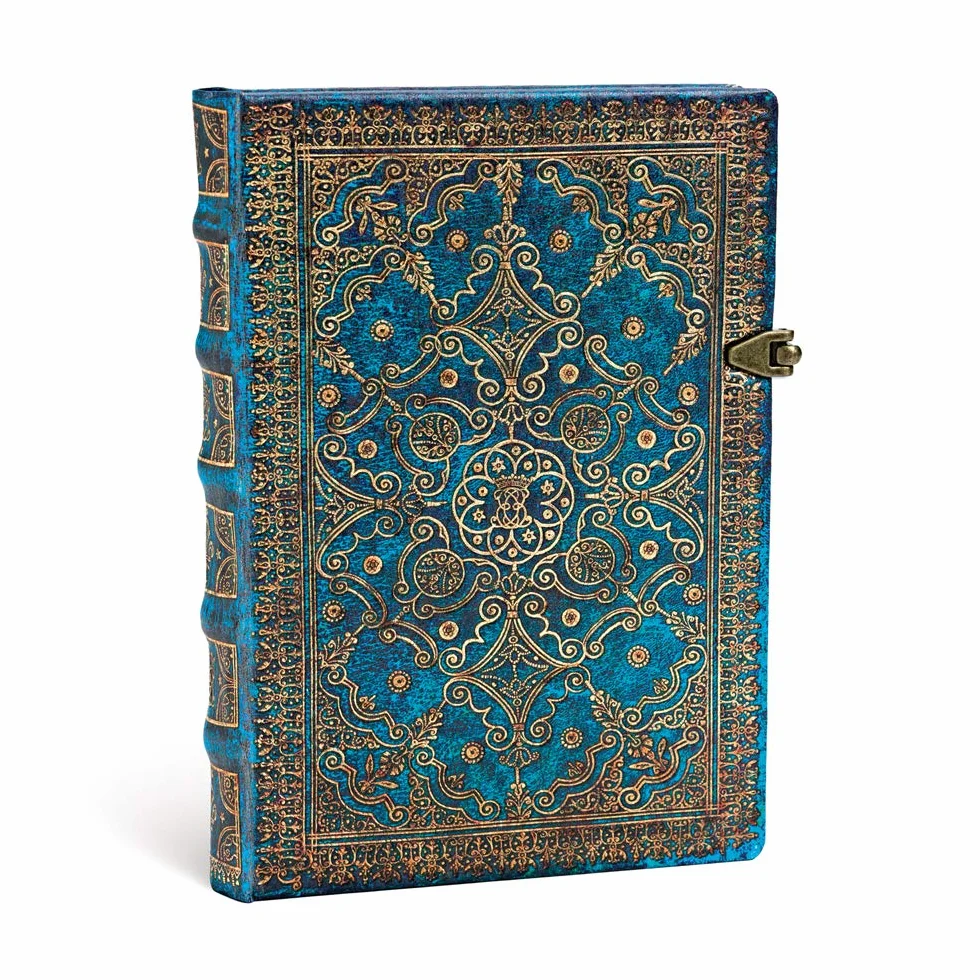 Azure Midi Lined Journal