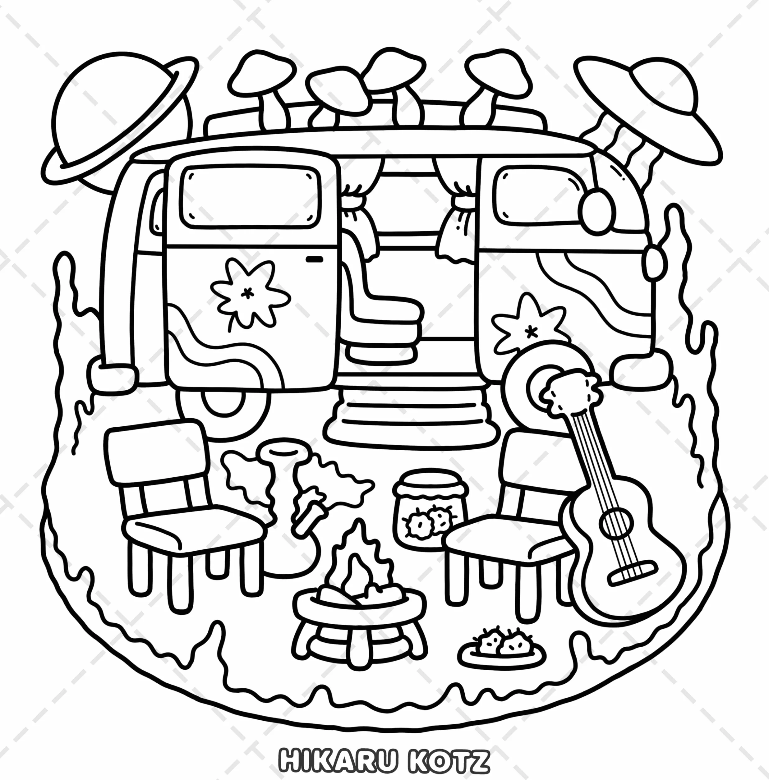 Stoner Life: High and Wild Coloring Book for Adults