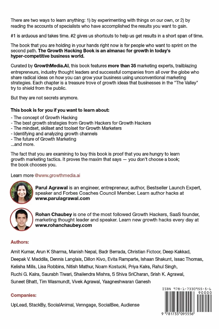 The Growth Hacking Book: Growth Marketing Secrets Silicon Valley Giants