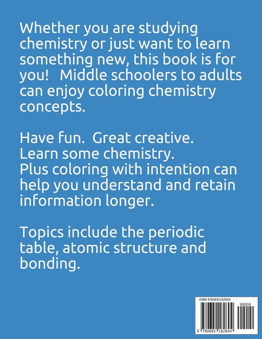 Chemistry Concepts Coloring Book