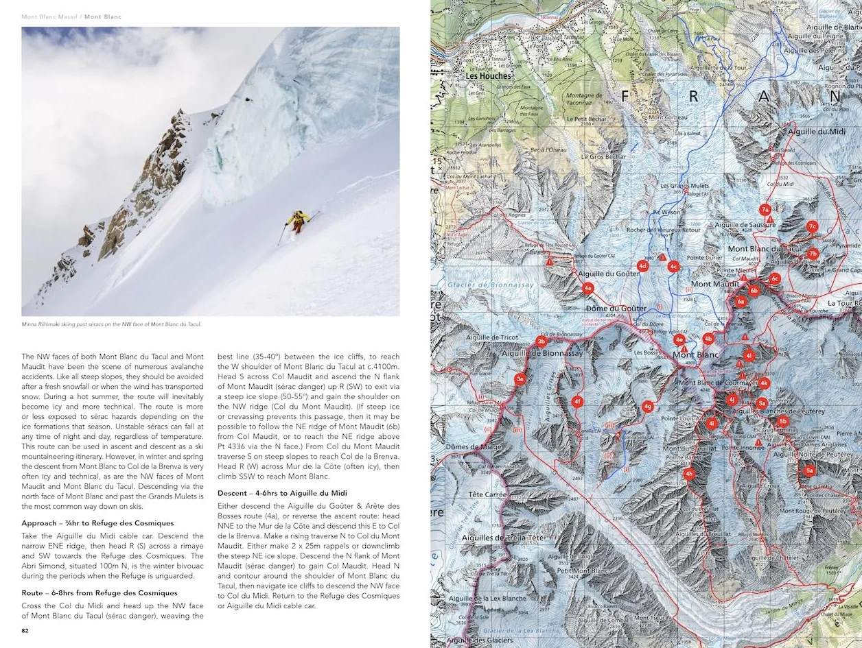 THE 4000M PEAKS OF THE ALPS VOLUME 1: WEST: Selected Alpine Climbs & Ski Mountaineering Routes