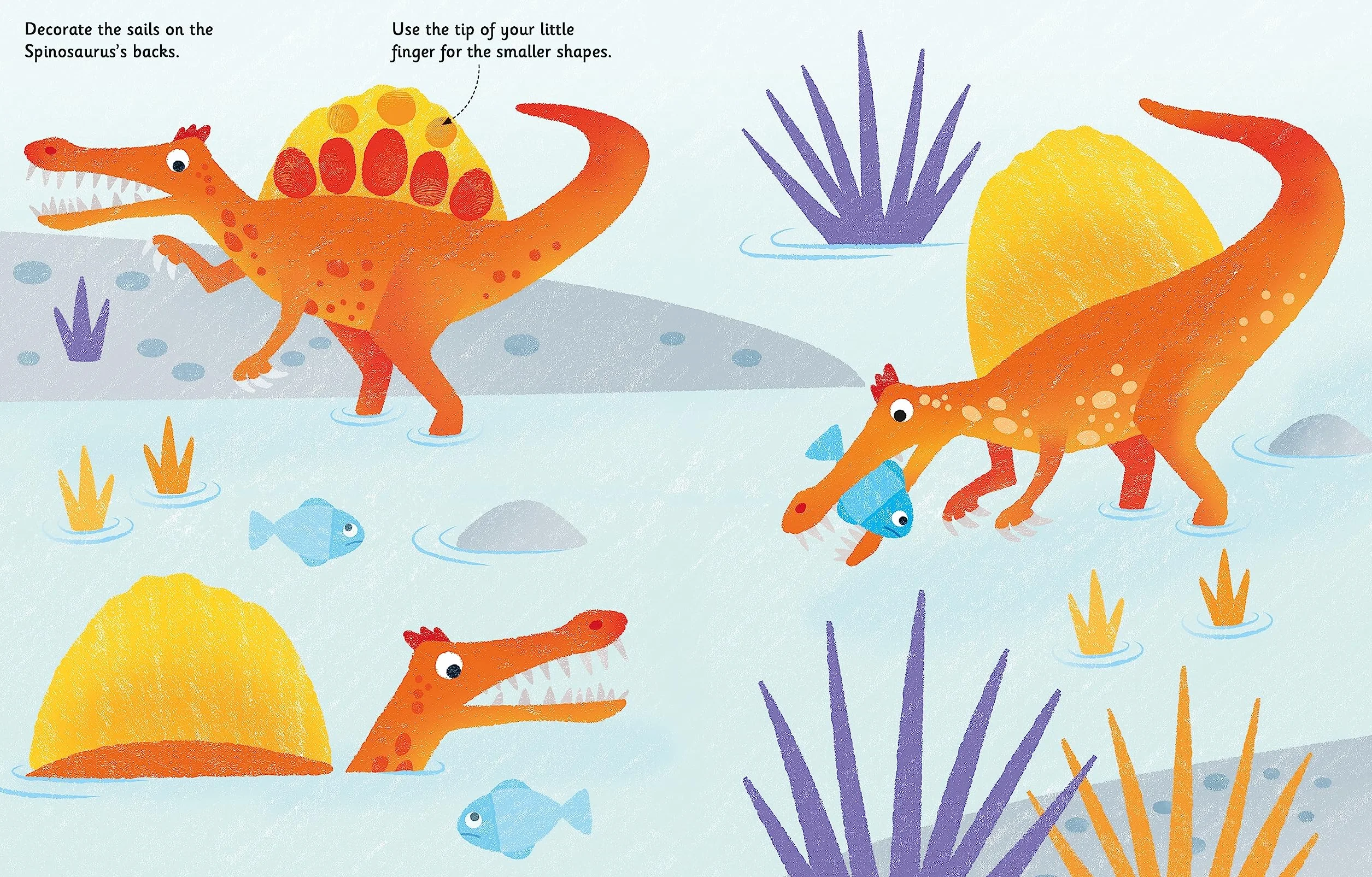 Fingerprint Activities Dinosaurs: 1