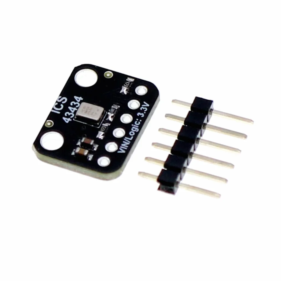 ICS-43434 I2S MEMS moduł mikrofonu zintegrowany filtr niskiego przejścia nagrywanie audio