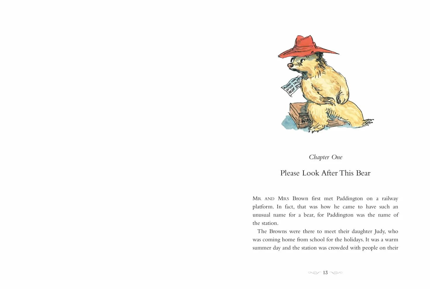 A Bear Called Paddington: 65th Anniversary gift edition of the original funny classic novel for children, with colour illustrations throughout